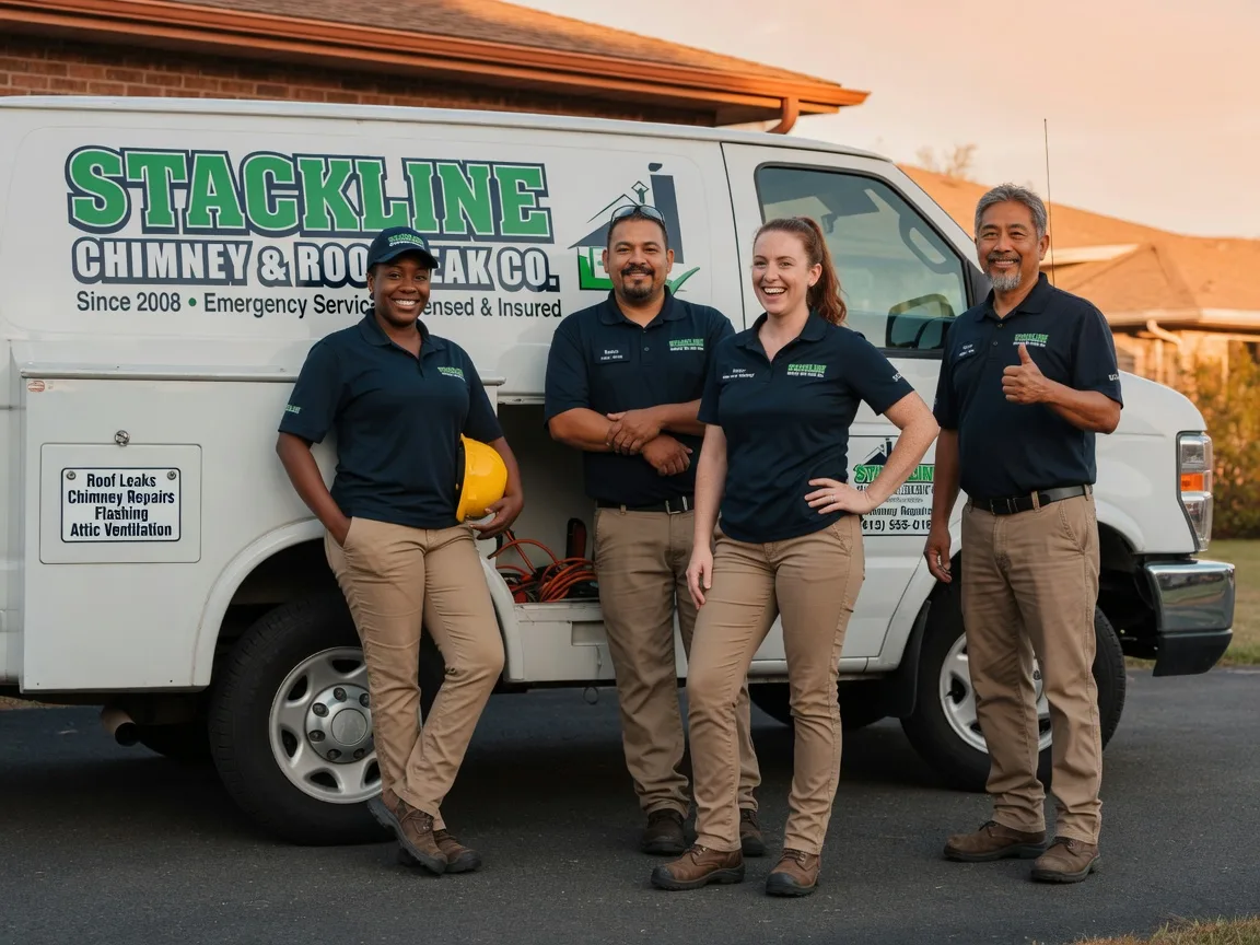Chimney flashing repair company in Saline, MI